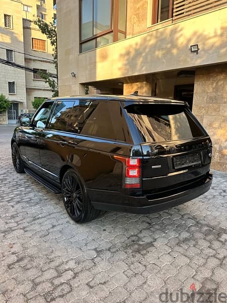 Range Rover Vogue V8 supercharged 2016 black (clean carfax-42k miles) 3