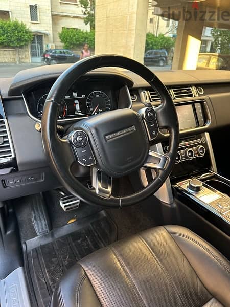 Range Rover Vogue V8 supercharged 2016 black (clean carfax-42k miles) 9