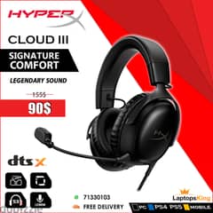 Hyperx Cloud III Gaming Headset 0