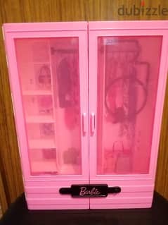 BARBIE CLOSET GBK11 Mattel 32×25Cm 2018 Great Toy+4 Clothes Hangers=35