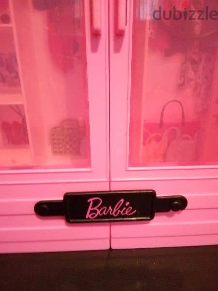 BARBIE CLOSET GBK11 Mattel 32×25Cm 2018 Great Toy+4 Clothes Hangers=35 2