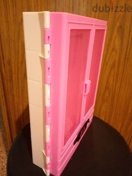 BARBIE CLOSET GBK11 Mattel 32×25Cm 2018 Great Toy+4 Clothes Hangers=35 4