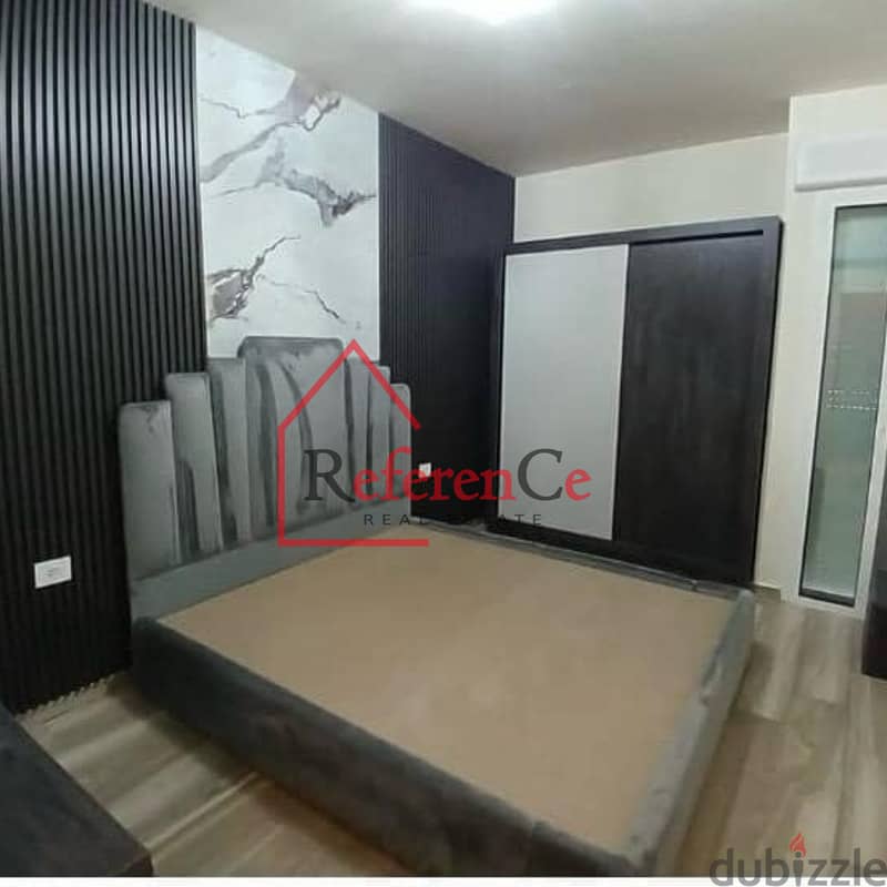 Furnished apartment with terrace in Blat شقة مفروشة مع تراس في بلاط 3