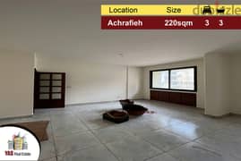 Achrafieh/Sioufi 220m2 | Open View | Flat | Prime Location | PA |