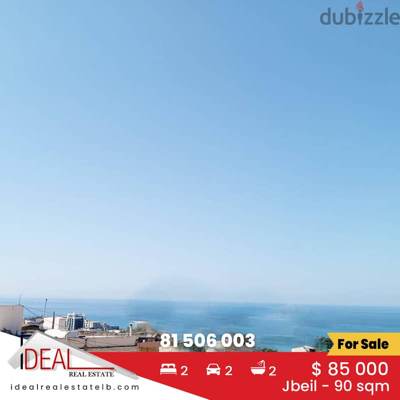 Apartment for sale in Jbeil 90 sqm ref#jh17380 0