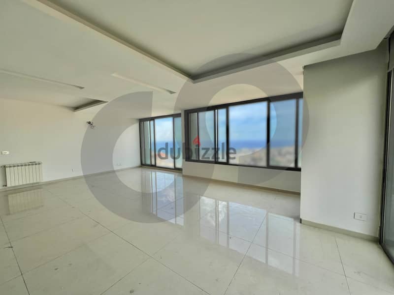 Bsalim/بصاليم rent/ mezher/ duplex/ panoramic sea view REF#MZ113036 2