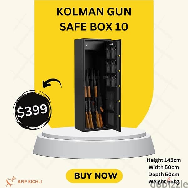 Kolman Guns Safe Box 2