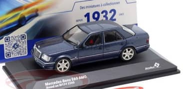 Mercedes E500 (W124) diecast car model 1;43. 0