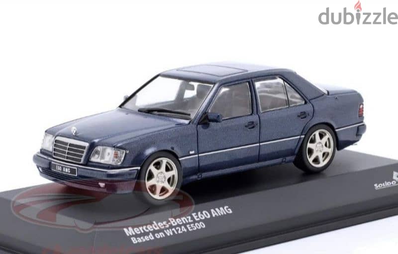 Mercedes E500 (W124) diecast car model 1;43. 1