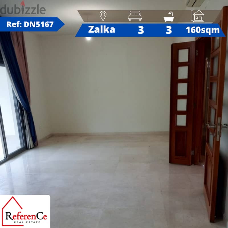 Prime location for rent in Zalka شقة للإيجار في الزلقا 0