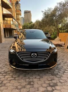 Mazda CX-9 Grand Touring 2019 black on black (company source)