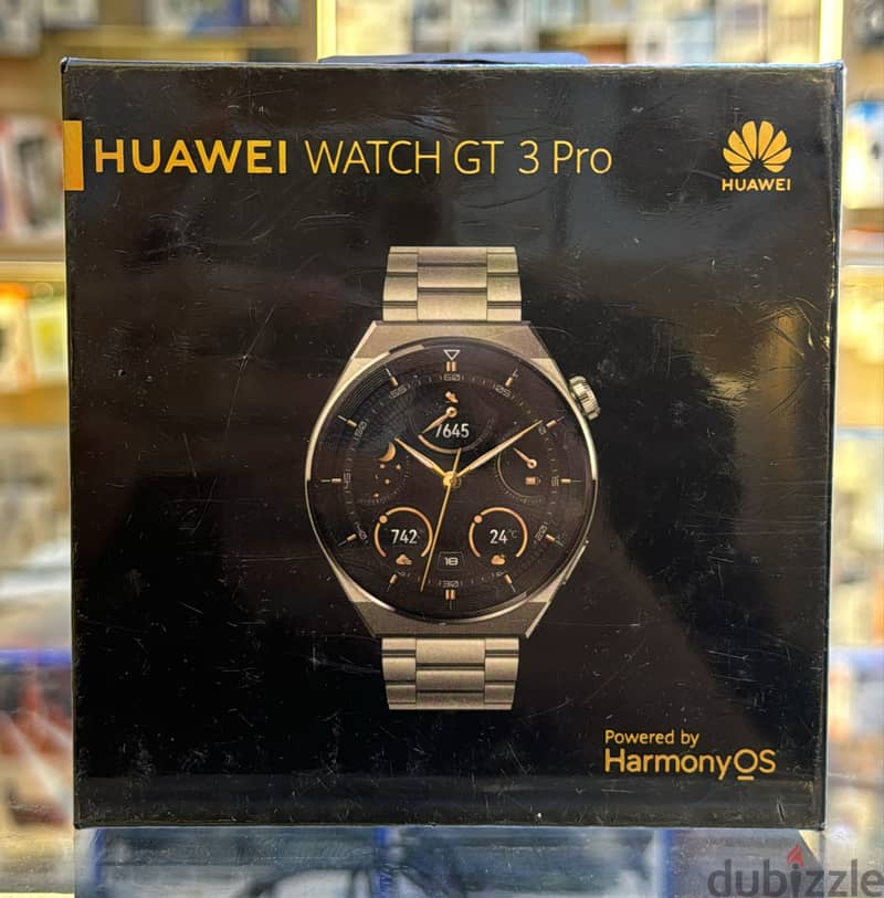 Huawei watch gt3 pro 46mm titanium 0