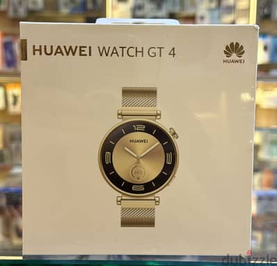 Huawei watch GT 4 41mm light gold original & last offer