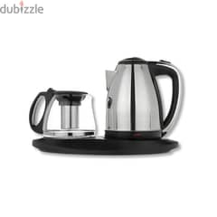 Silvercrest Electric Kettle – 2L, Glass Coffee Maker with 1.5L Teapot 0