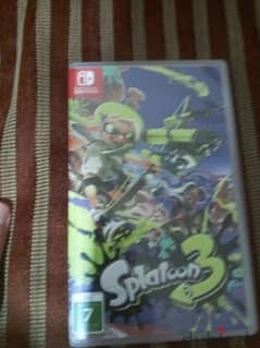 Nintendo switch game cards Splatoon 3