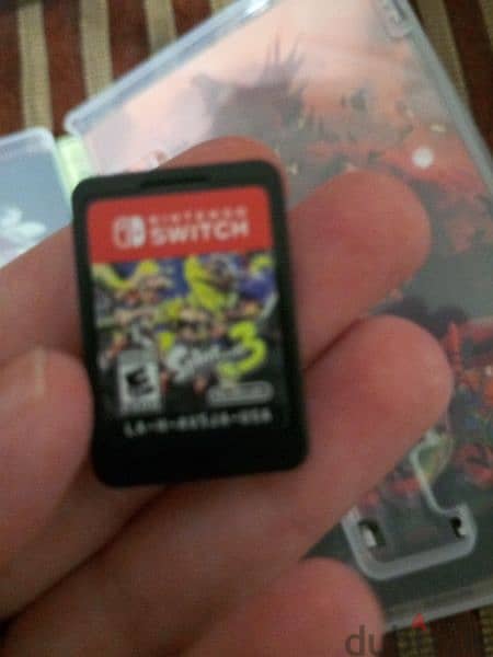 Nintendo switch game cards Splatoon 3 3