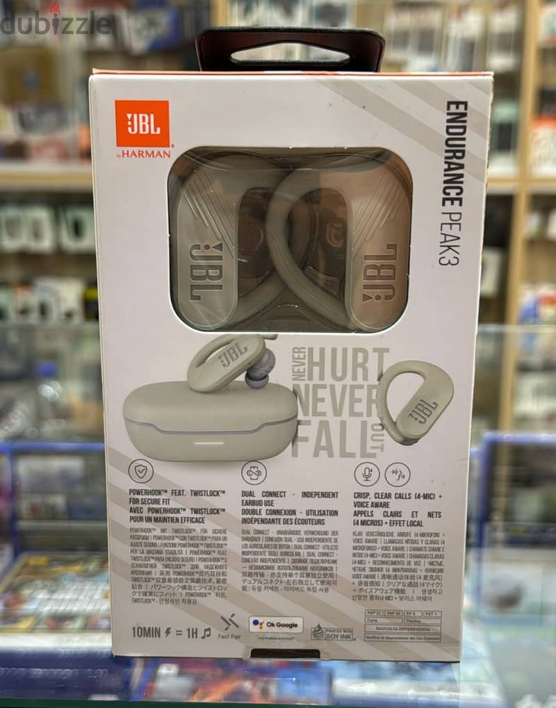 Jbl Endurance Peak 3 white original & best offer 1