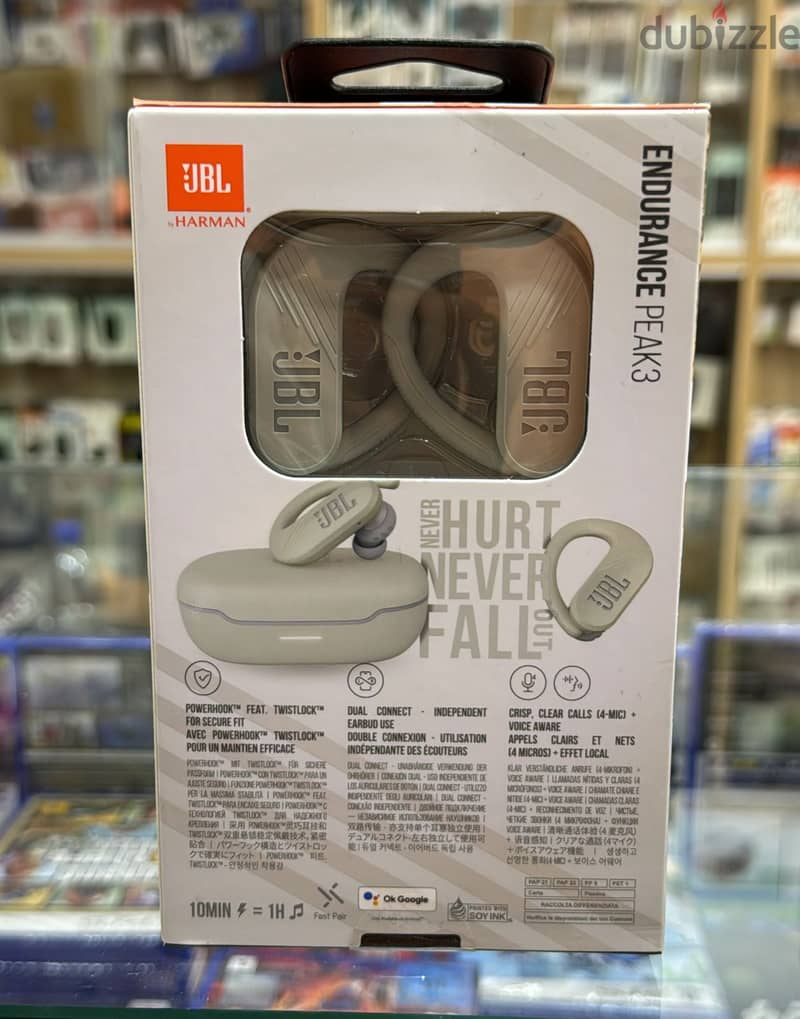 Jbl Endurance Peak 3 white 1