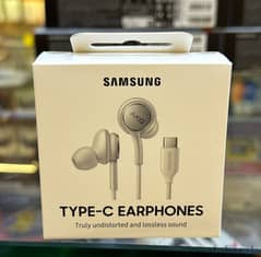 Samsung earphones type-c earphones akg white exclusive & new offer