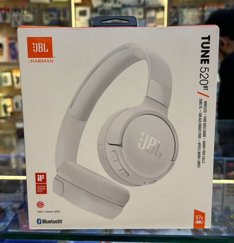 Jbl tune 520bt white original & best offer 0