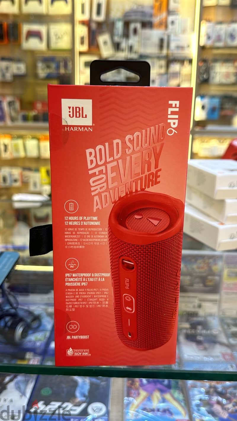 Jbl flip 6 Red original & new price 1