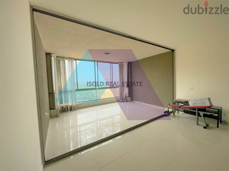 A 175 m2 apartment having a Panoramic View for  rent in Dbaye 1