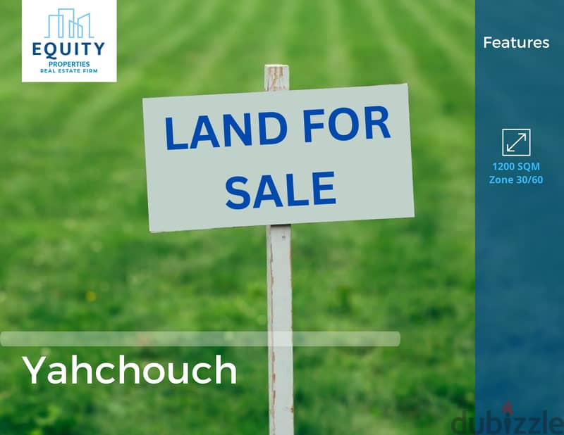 1200 SQM Land For Sale In Yahchouch أرض للبيع في يحشوش #RR992170 0