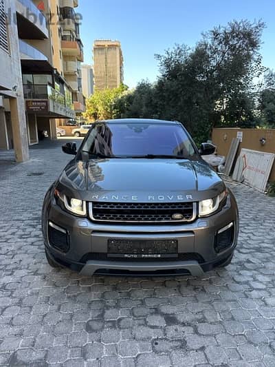 Range Rover Evoque 2016 gray on black (clean carfax)