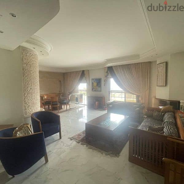 Sea View Apartment for Sale in Rabieh-شقة للبيع في الرابية 1