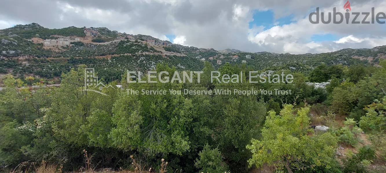 Land For Sale | Achkout | Open Mountain View 1