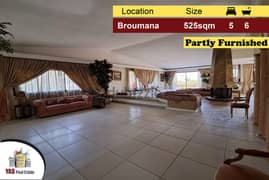 Broumana 525m2 | 140m2 Terrace/Garden | Partly Furnished | View | AMK 0