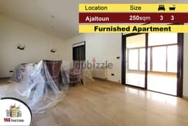 Ajaltoun 250m2 | Luxury Furnished Apartment | Panoramic View |