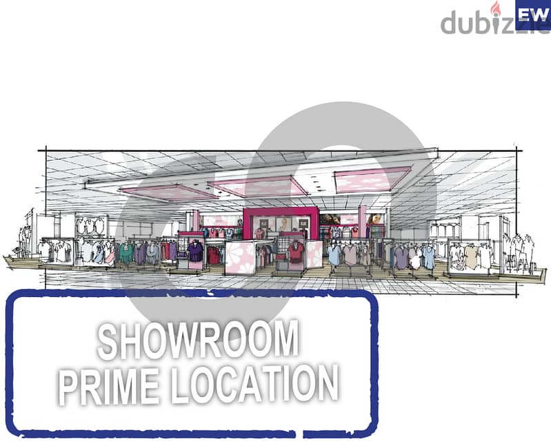 SHOWROOM-PRIME LOCATION-spacious-Zouk Mosbeh/زوق مصبح REF#EW113083 0