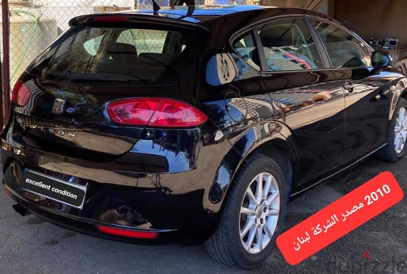 Seat Leon 2010 full automatic 1.8 مصدر الشركة لبنان 4