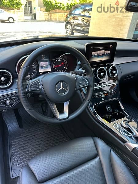 Mercedes C 300 AMG-line 4matic 2017 gray (clean carfax-58k miles) 8