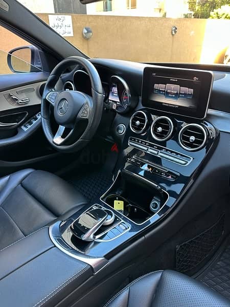 Mercedes C 300 AMG-line 4matic 2017 gray (clean carfax-58k miles) 9