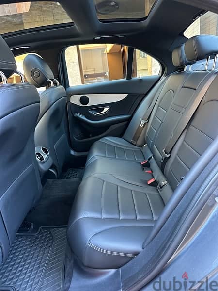 Mercedes C 300 AMG-line 4matic 2017 gray (clean carfax-58k miles) 12