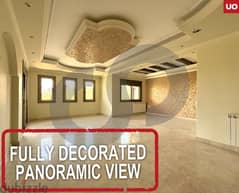 Panoramic View-Fully DecorateD-Zahle, Rassieh/زحله, راسيهREF#UO112441