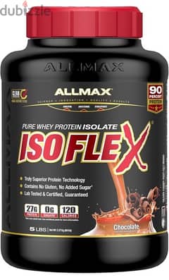 All max Iso flex whey protein 5lb only used 3 scoops 0