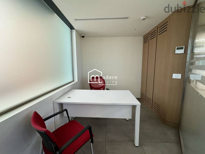 320 Sqm - Furnished Office for Rent In Hazmieh 4