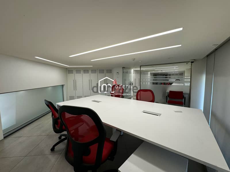 320 Sqm - Furnished Office for Rent In Hazmieh 16