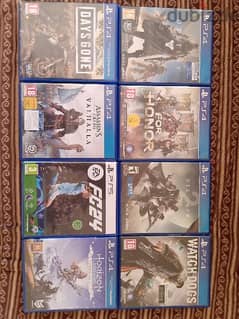 Fc24(PS5),Ac Valhalla,days gone,watchdogs 0