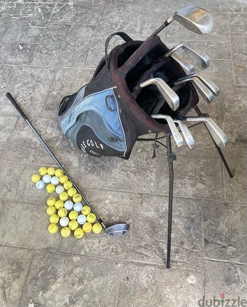 Nike golf bag with golf set with 32 ball from germany 2