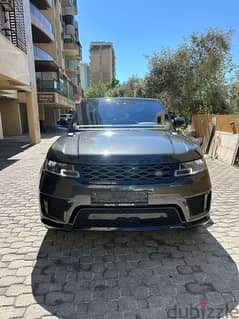 Range Rover Sport HSE V6 2019 dark gray on black (clean carfax)