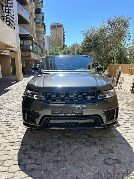 Range Rover Sport HSE V6 2019 dark gray on black (clean carfax) 0