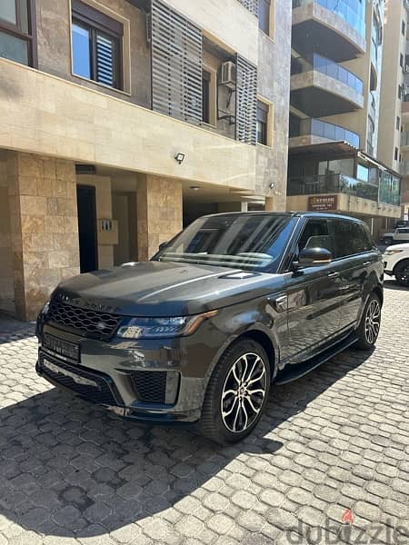 Range Rover Sport HSE V6 2019 dark gray on black (clean carfax) 1