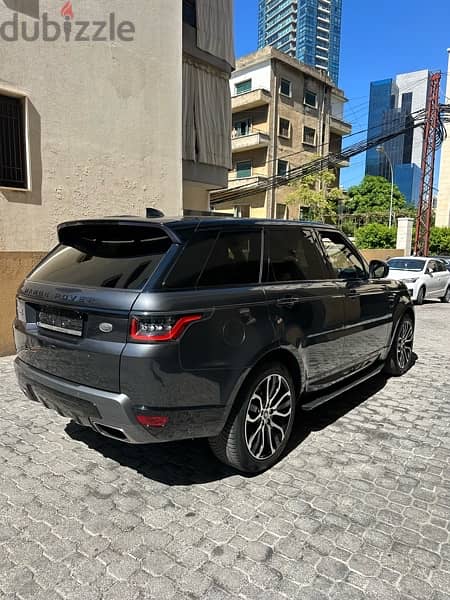 Range Rover Sport HSE V6 2019 dark gray on black (clean carfax) 3