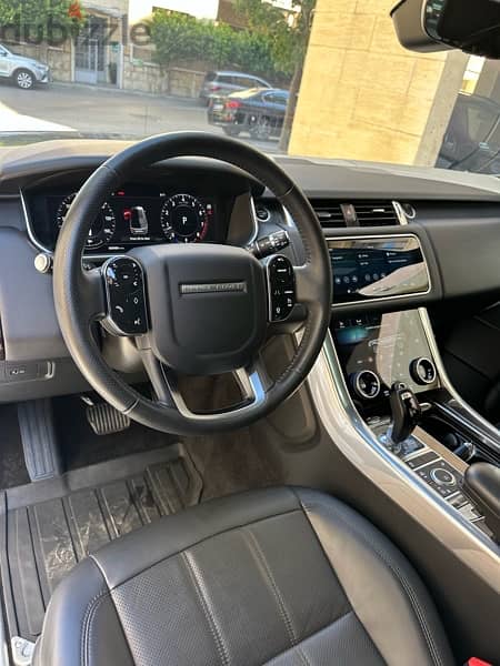 Range Rover Sport HSE V6 2019 dark gray on black (clean carfax) 9