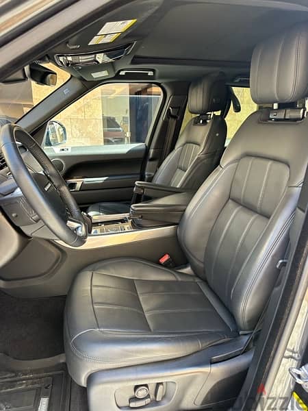 Range Rover Sport HSE V6 2019 dark gray on black (clean carfax) 10