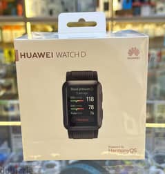 Huawei Watch D black blood pressure monitor Mly-b10 exclusive & last 0